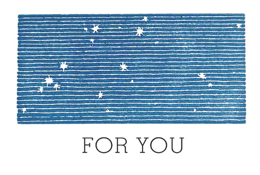 True North Letterpress Gift Card