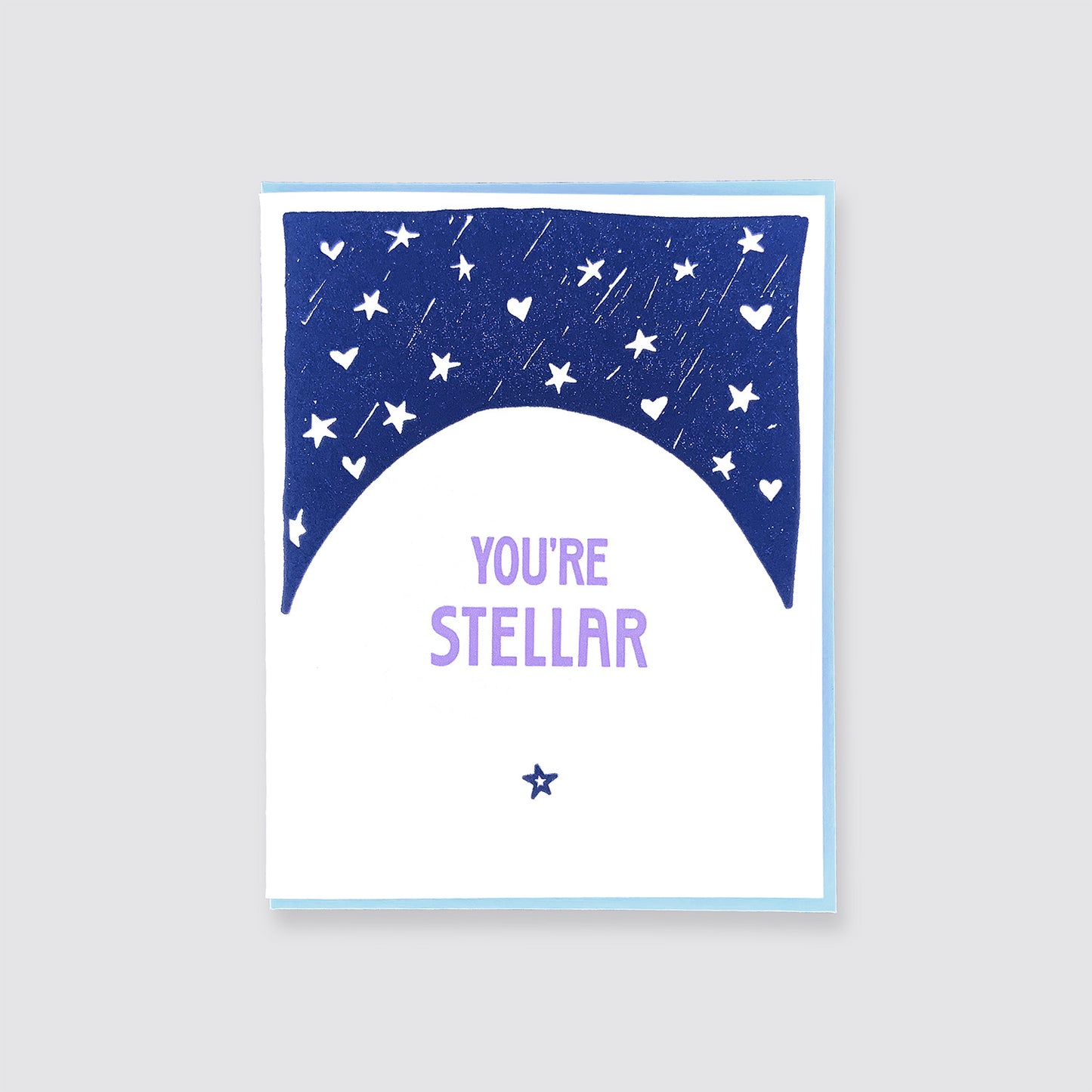 You're Stellar Letterpress Card