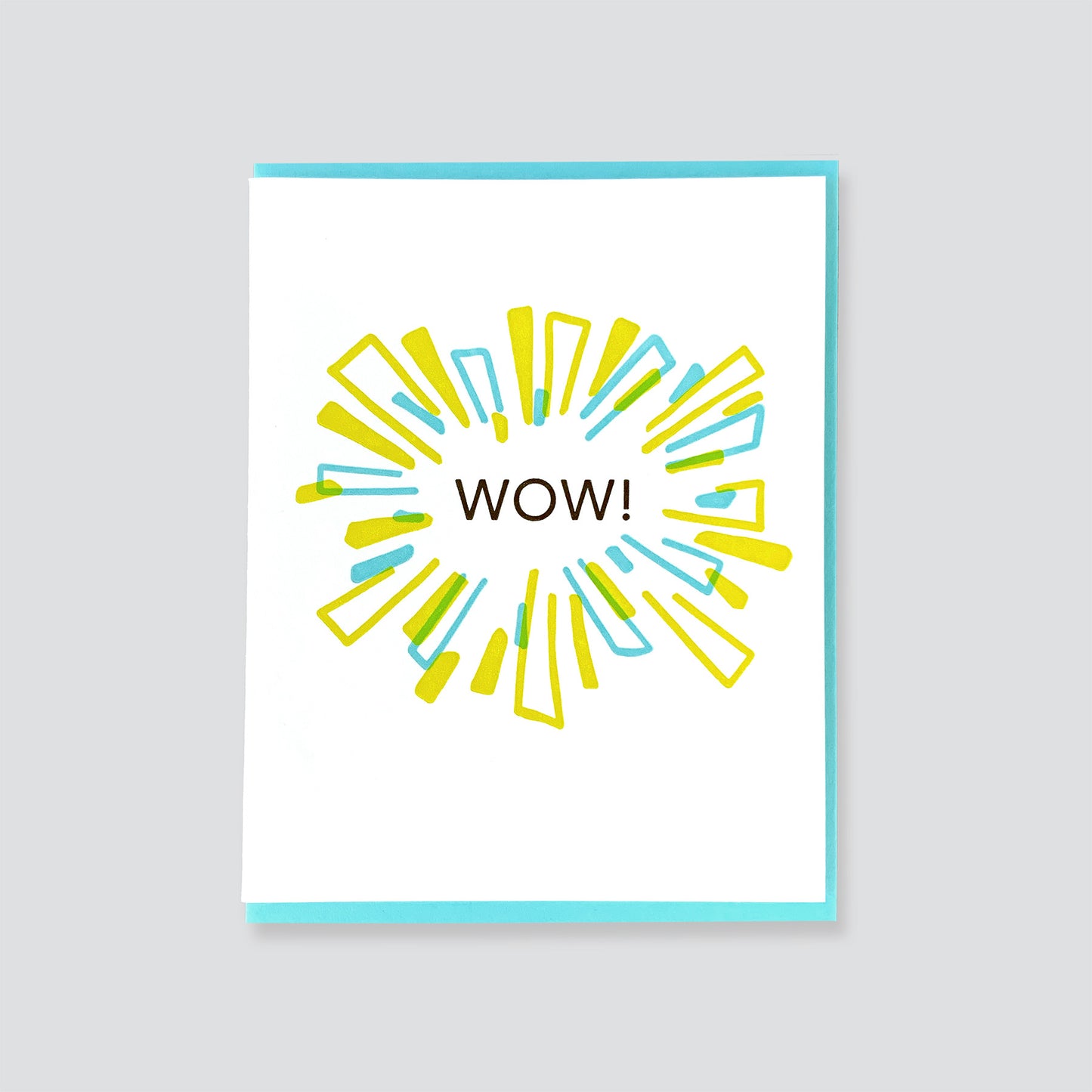 Wow! Letterpress Card