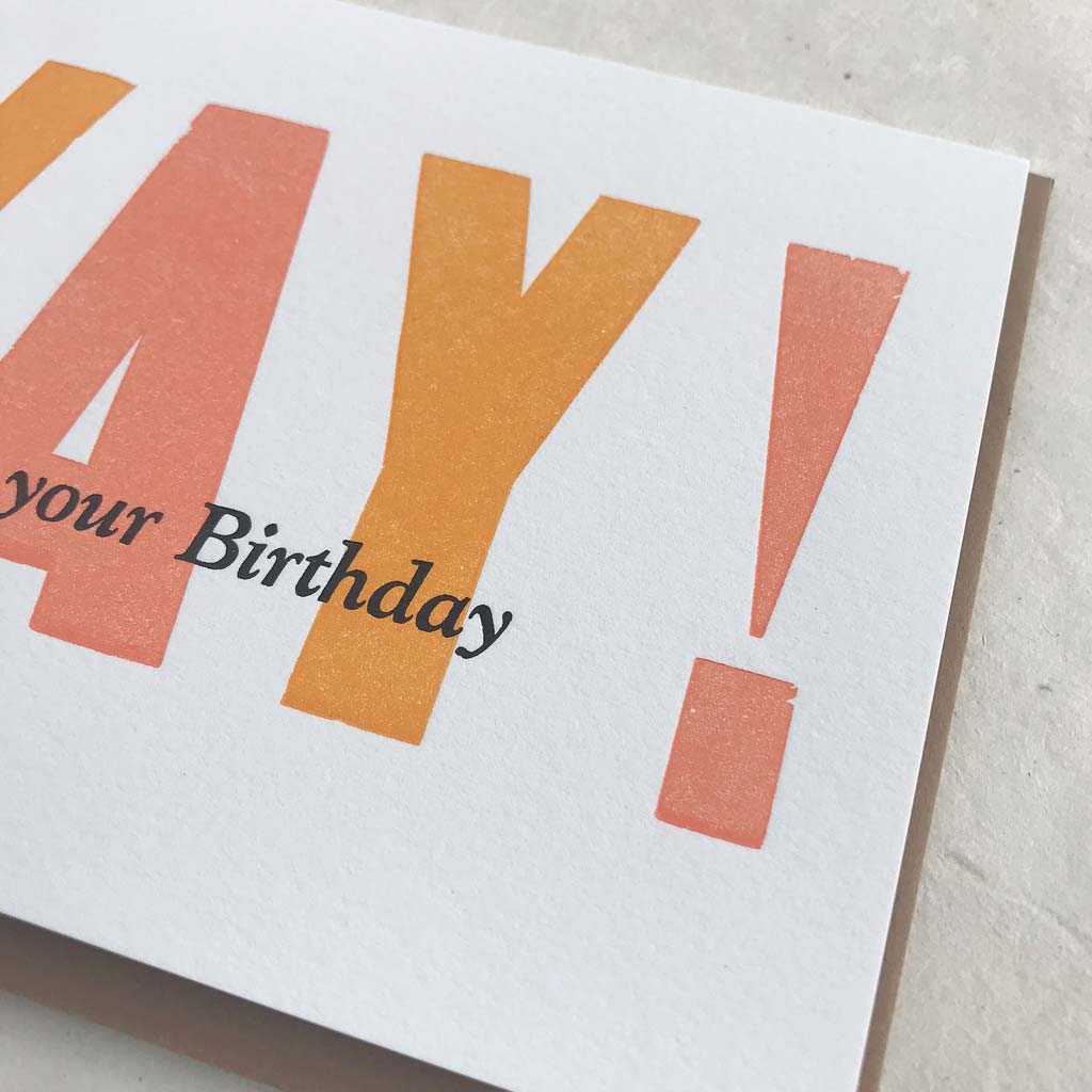 Happy Birthday - Yay!