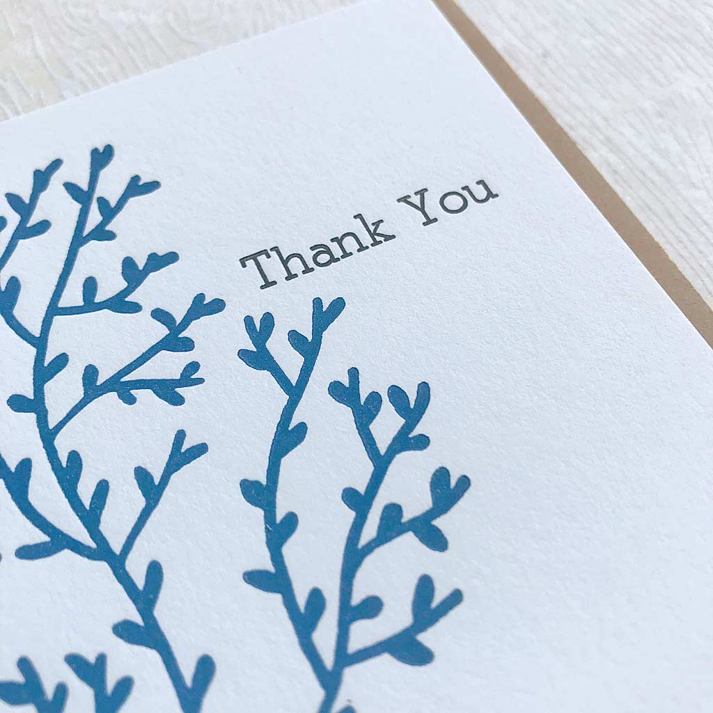 Thank You - Blue Branch