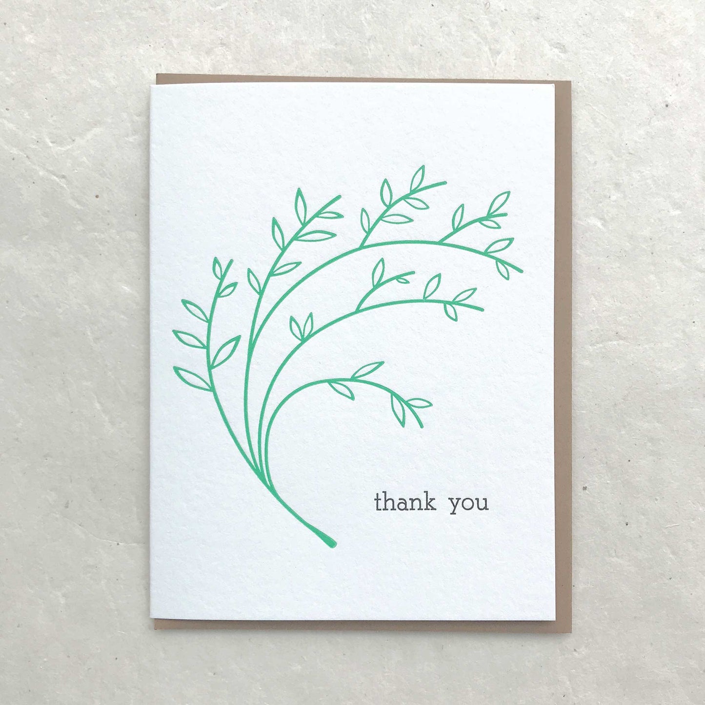 Thank You - Kelly Green Branch