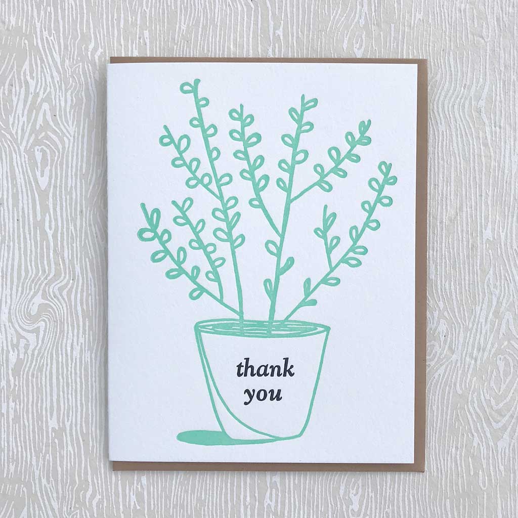 Thank You - Houseplant