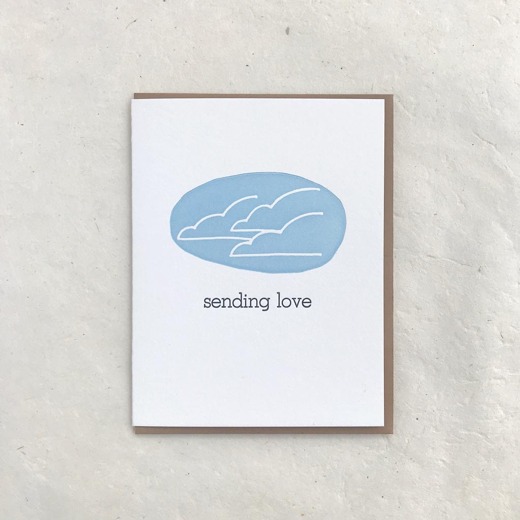 Sending Love - Simple Clouds