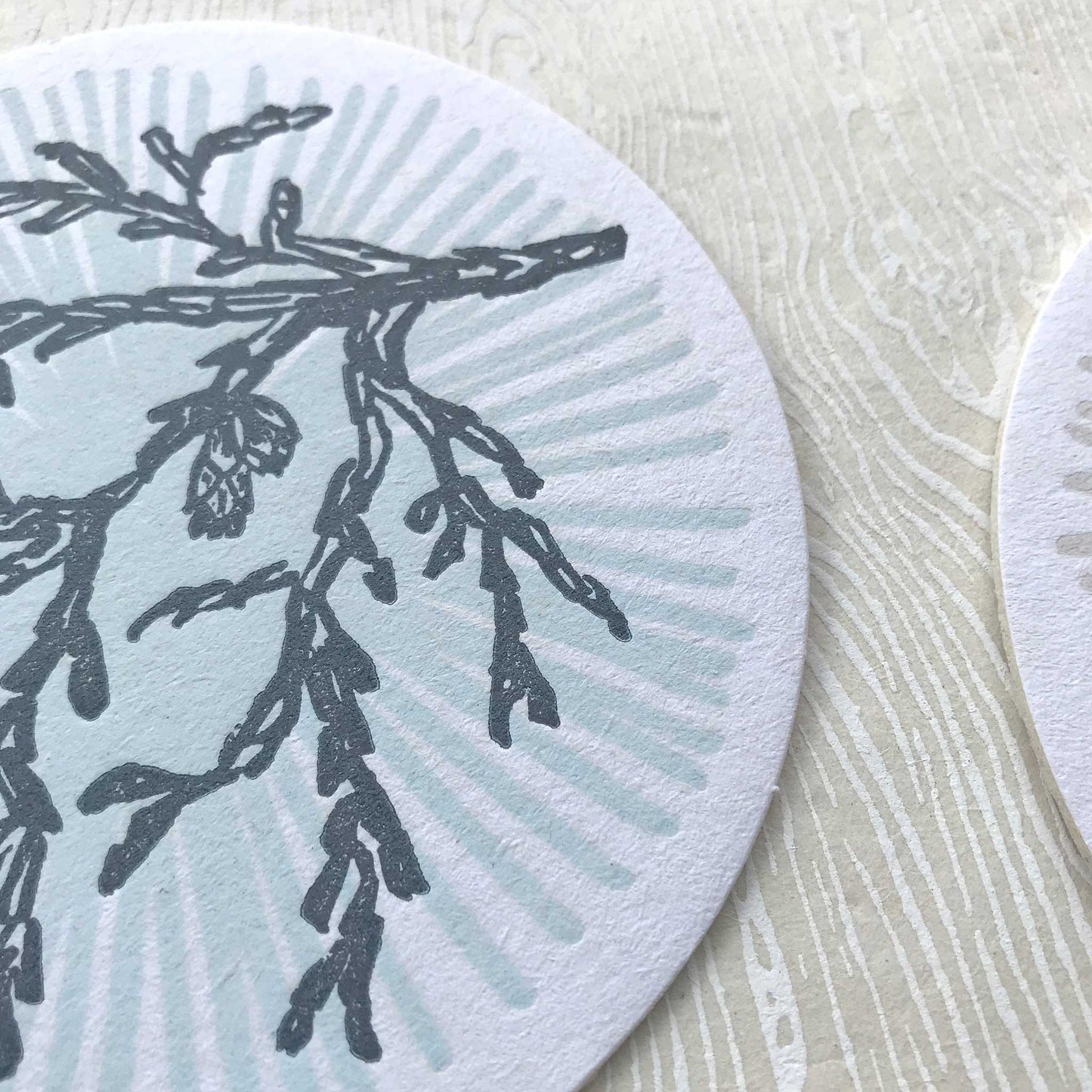 Winter Forest Drink Coasters