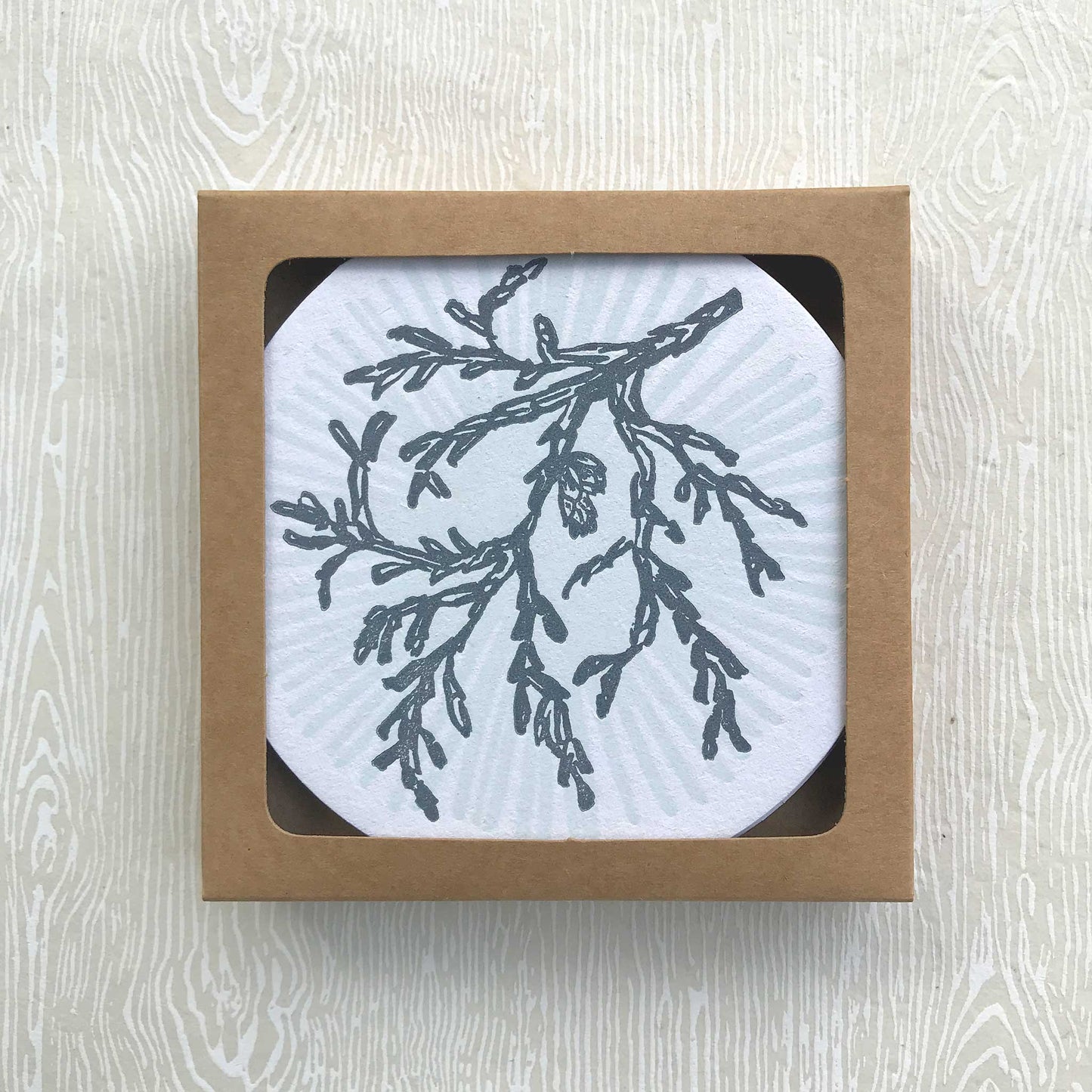 Winter Forest Drink Coasters