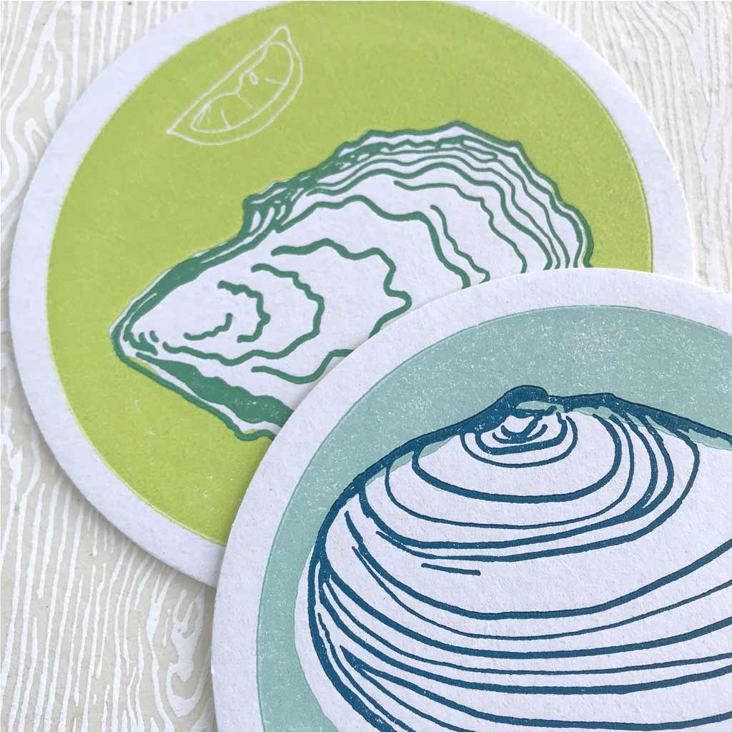 Shellfish Drink Coasters